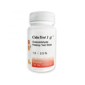 CideTest 1 gt Glutaraldehyde Potency Test Strips