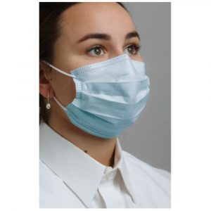 Level 3 Dual Fit Ear Loop Face Mask Pleated