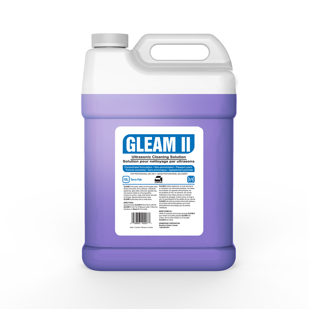 Gleam II  Ultrasonic Cleaning Solution